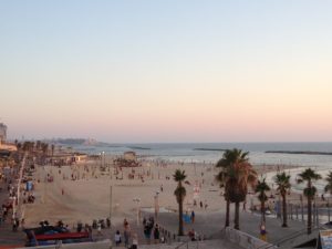 Strand von Tel Aviv
