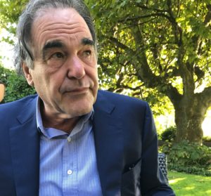 Oliver Stone beim Interview