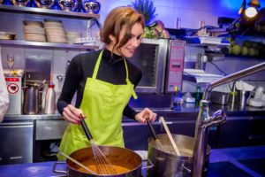 Bild von Sylwina beim Kochen