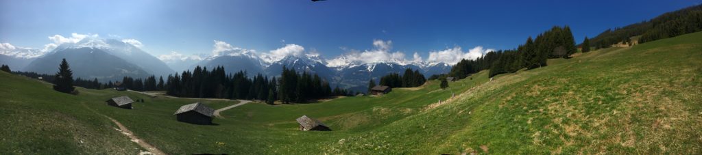 Panoramabild vom Bartholomäberg