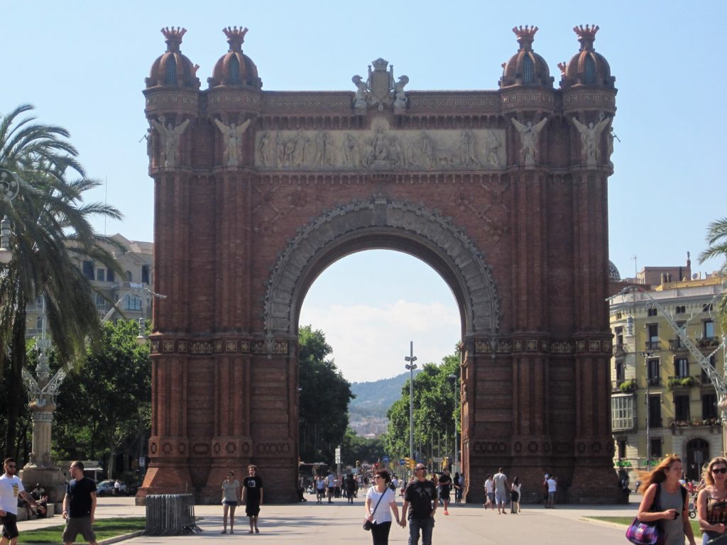 Bild vom Arc de Triomf