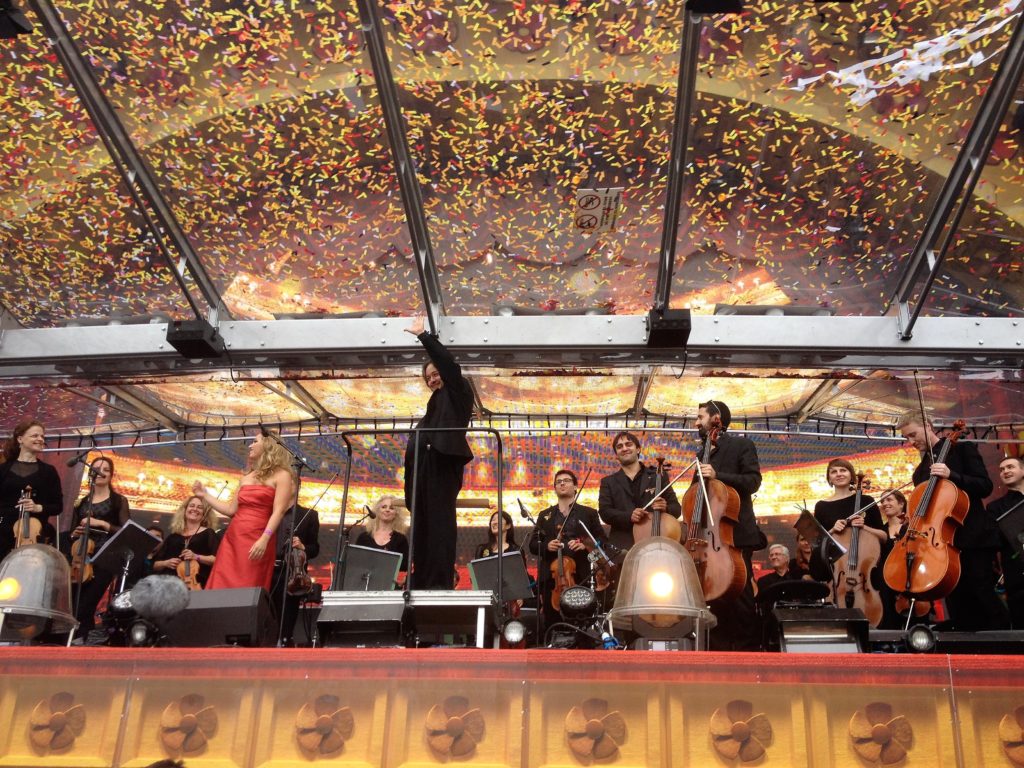 Bild vom National Orchester von Belgien am Tomorrowland Festival 2015