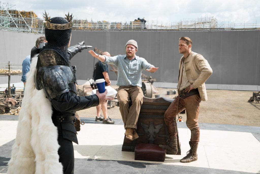 Bild vom Set aus dem Film King Arthur