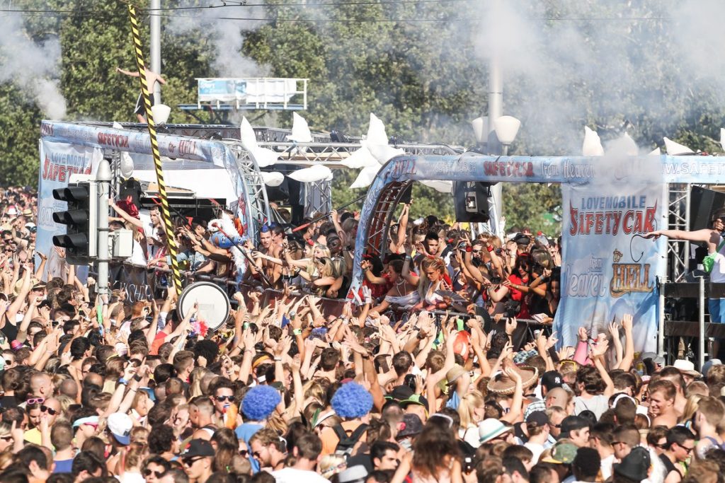 Bild von der Street Parade