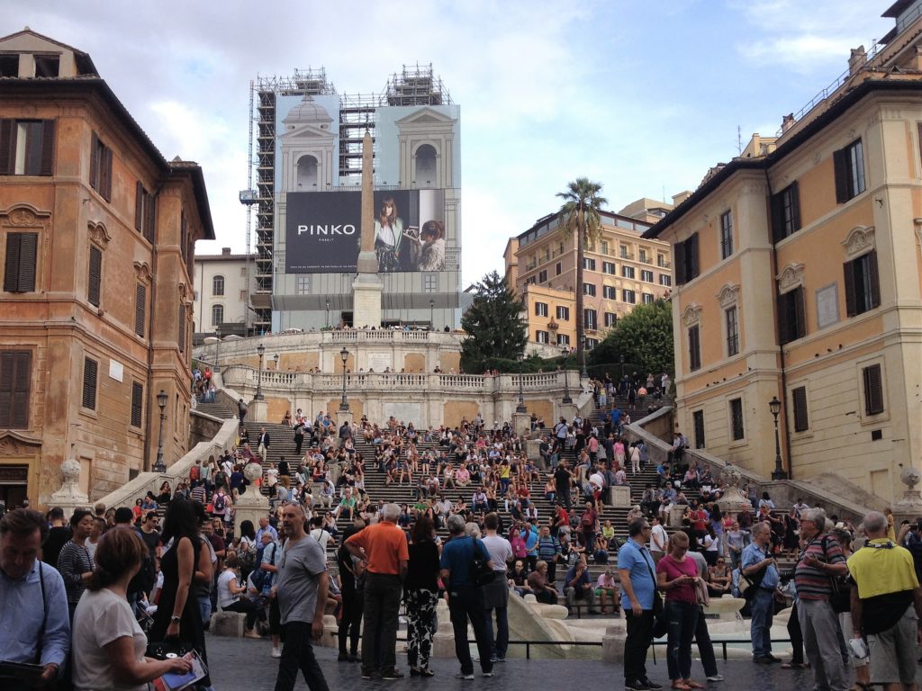 Bild Sehenswürdigkeiten in Rom: Spanische Treppe