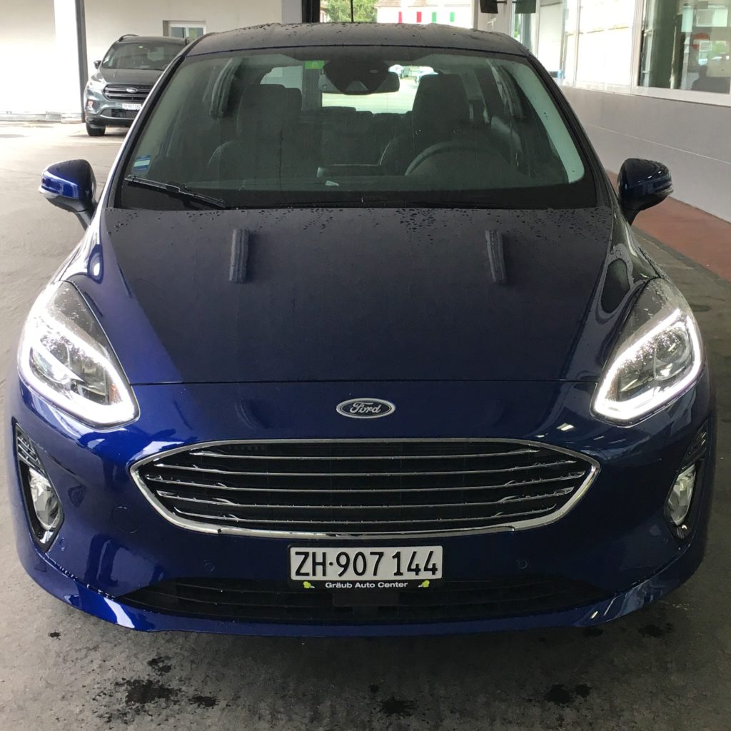 Bild des neuen Ford Fiestas