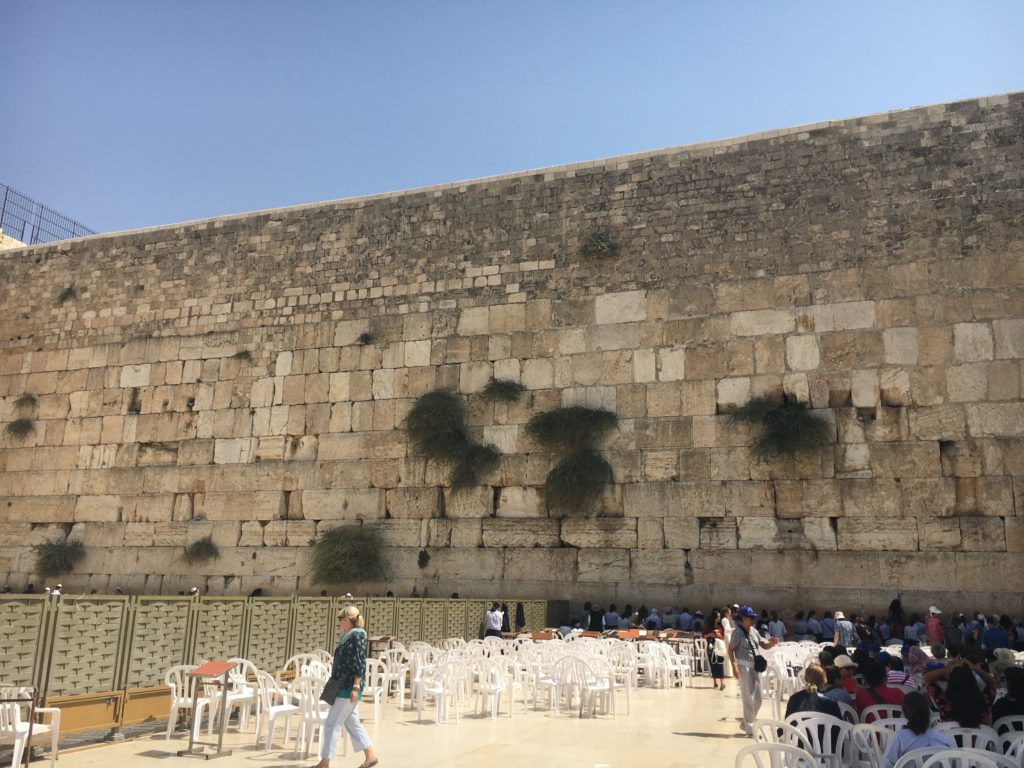 Bild von der Klagemauer in Jerusalem