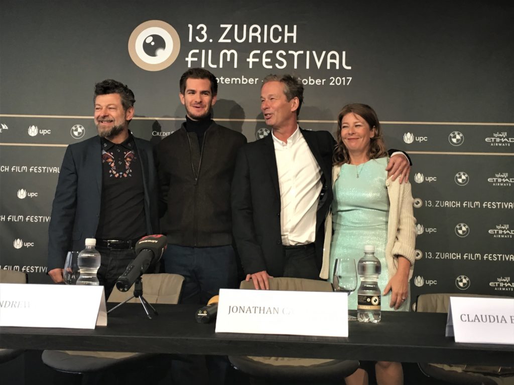 Bild PK Breathe ZFF mit Andrew Garfield