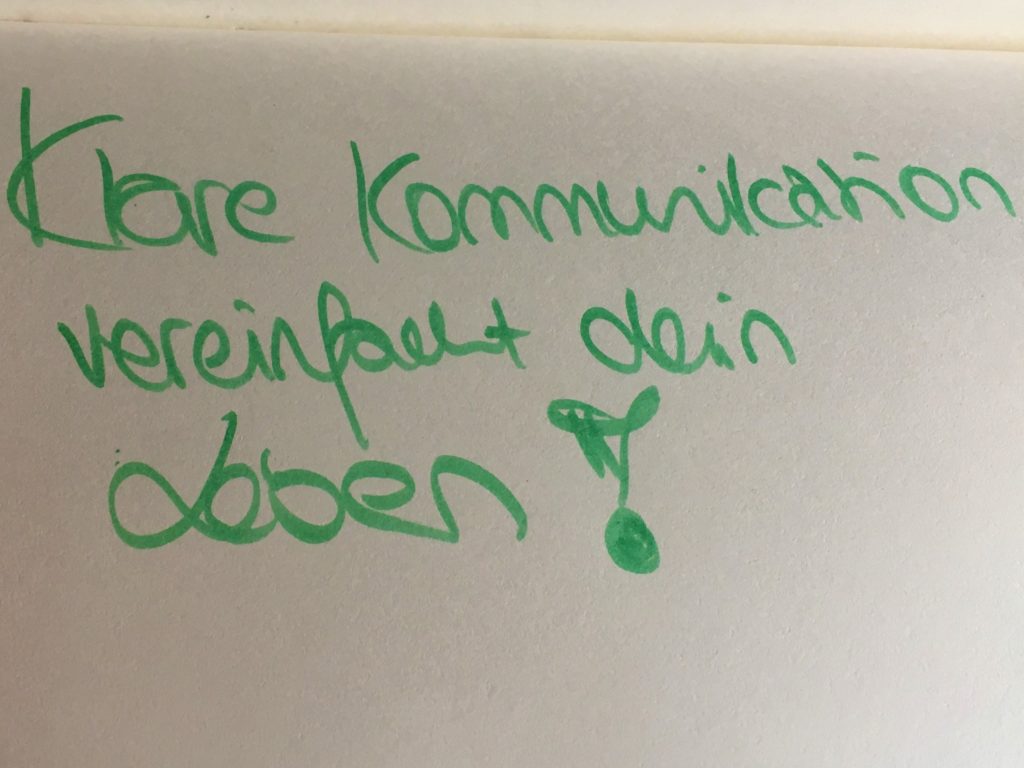 Bild zu klare Kommunikation