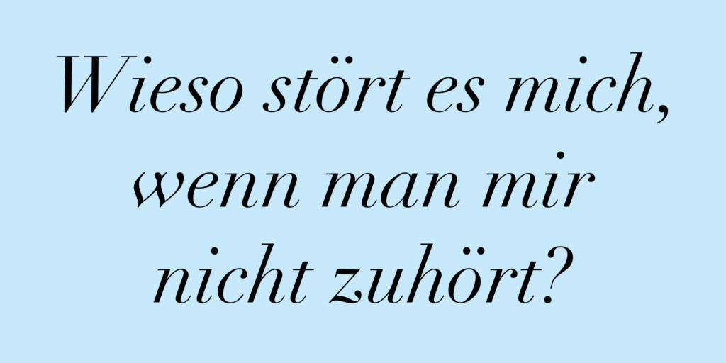 Bild über das aktive Zuhören