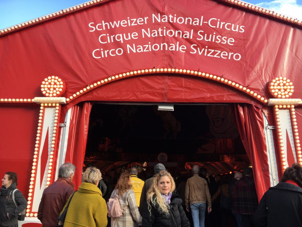 Bild von meinem Besuch im Zirkus Knie