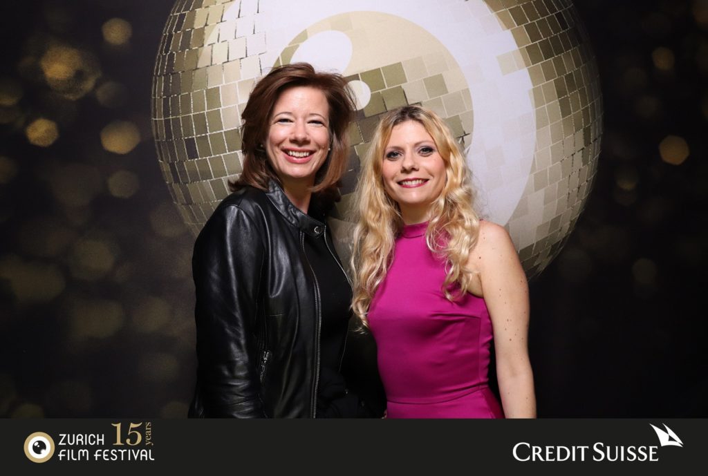 Nicole und ich am 15. Zurich Film Festival
