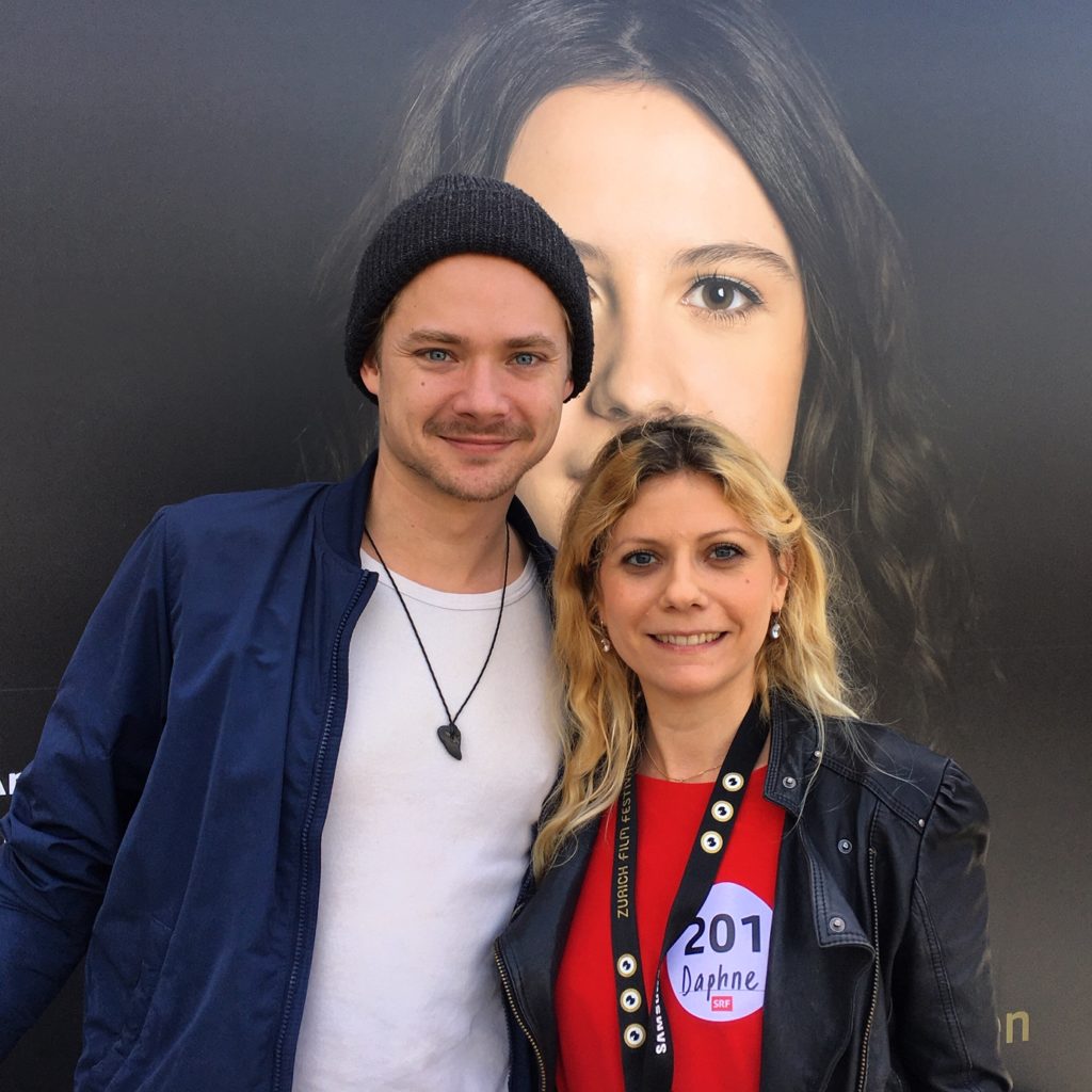 Sven Schelker und ich am 15. Zurich Film Festival
