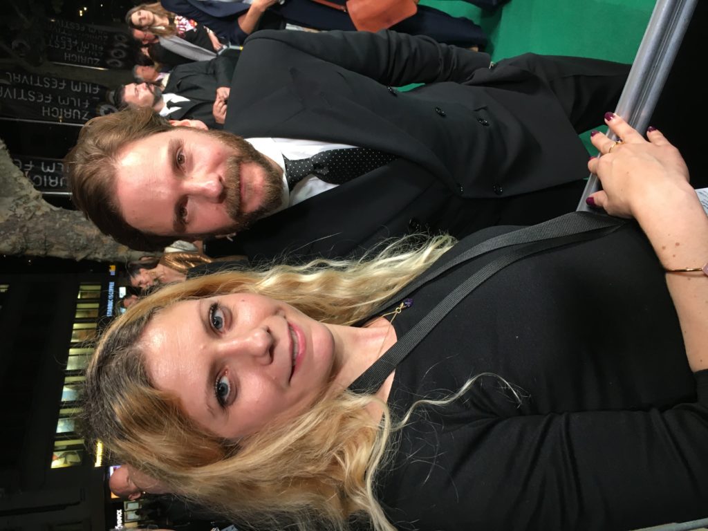 Daniel Brühl und ich am 15. Zurich Film Festival