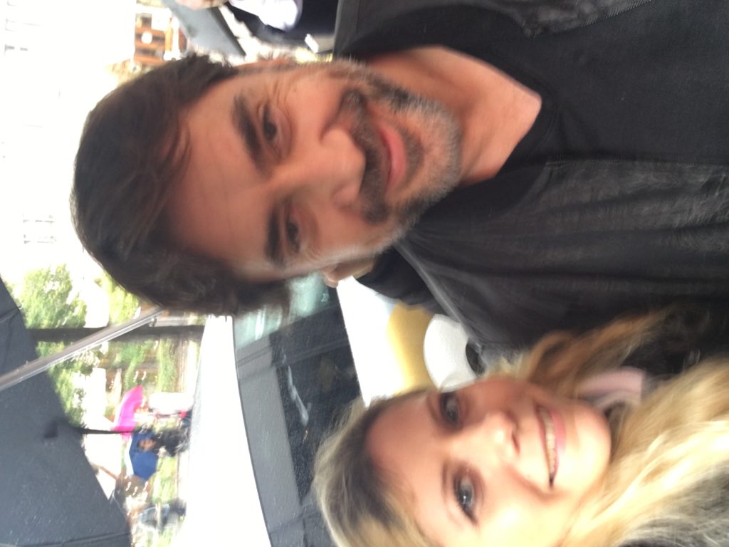 Javier Bardem und ich am 15. Zurich Film Festival