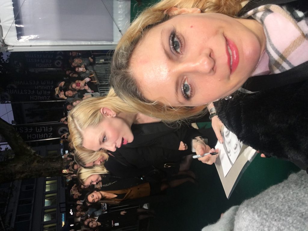 Bild von Cate Blanchett und ich am 15. Zurich Film Festival