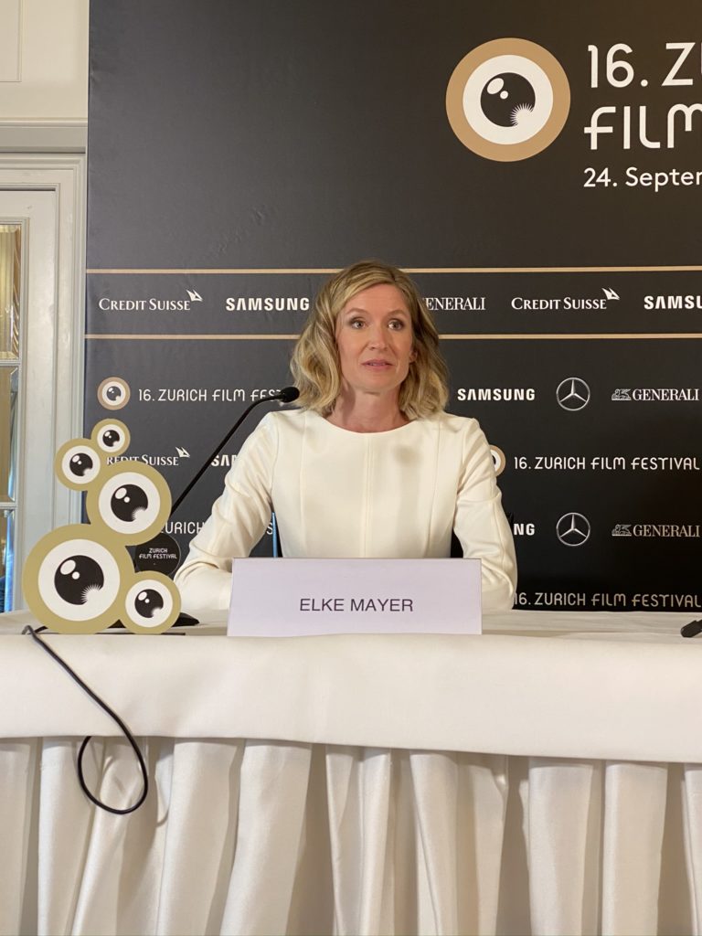 16. Zurich Film Festival – Medienkonferenz, Elke Mayer