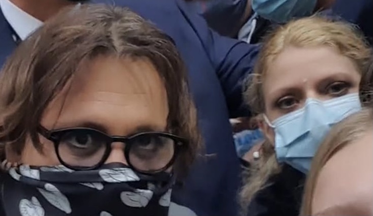 Bild von Johnny Depp und Daphne Chaimovitz