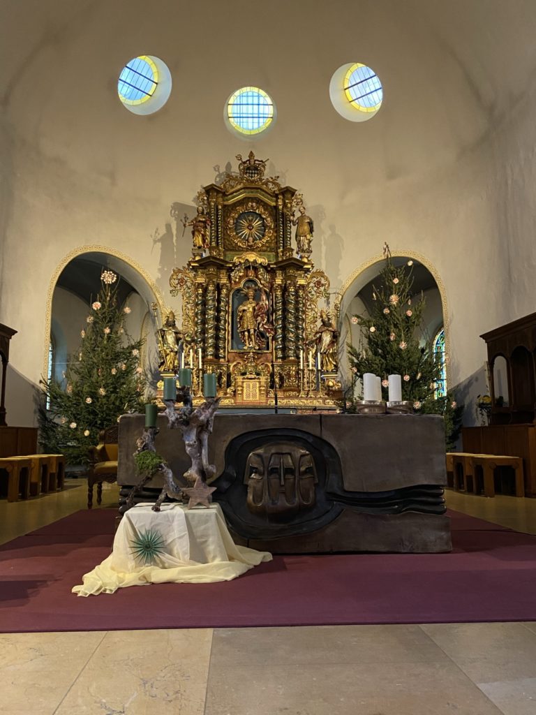 Bild der Kirche von Zermatt