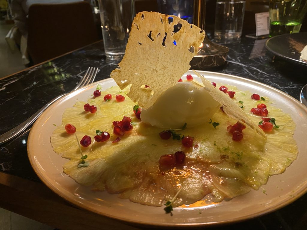 Bild des Desserts im Hotel Schweizerhof Zermatt