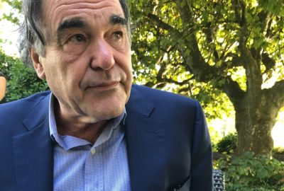 Oliver Stone beim Interview