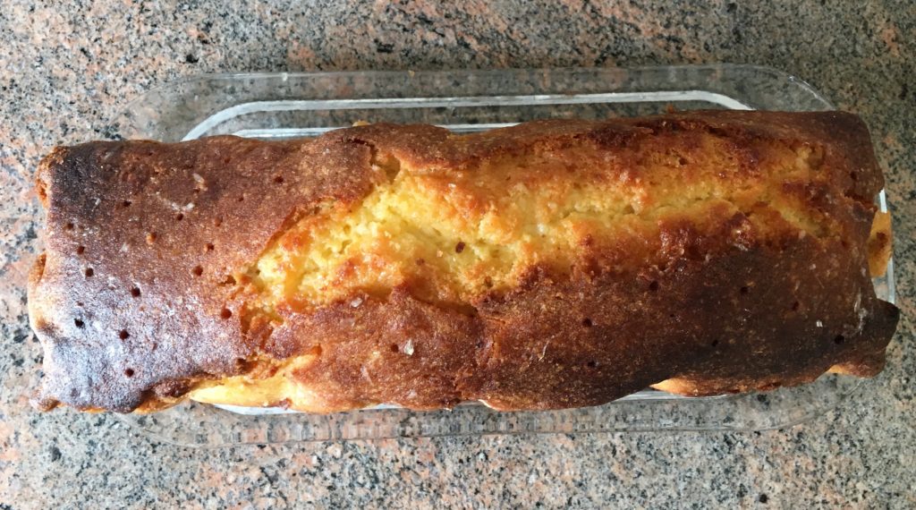 Bild meines selbstgemachten Zitronenkuchen