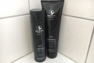 Bild des Shampoos und Conditioners von der Paul Mitchell Haarpflege