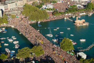 Bild von der Street Parade