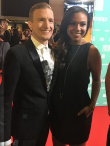 Bild von den Swiss Music Awards 2018 Büssi und Alexandra Maurer