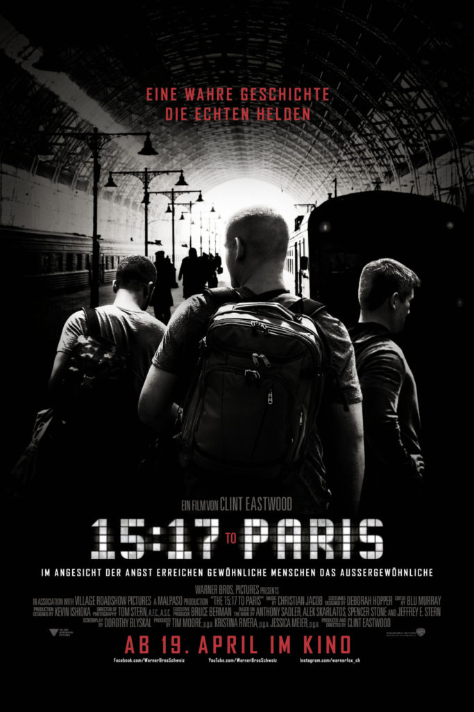 Bild aus dem Film The 15:17 to Paris