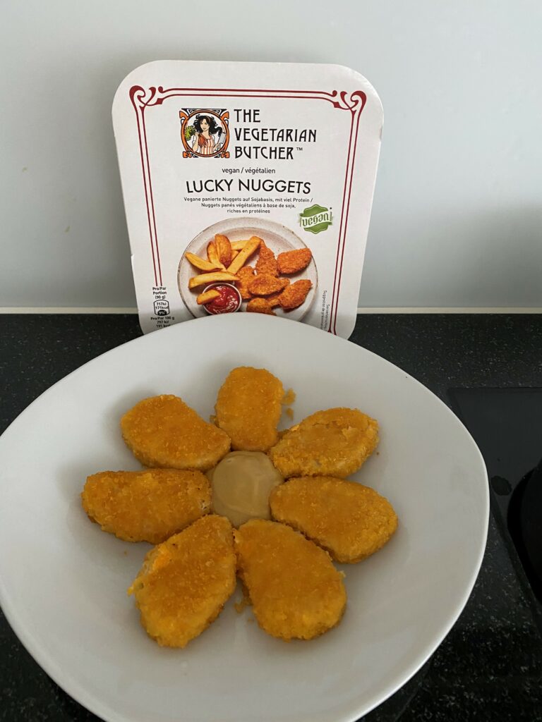 Bild der veganen Nuggets von The Vegetarian Butcher