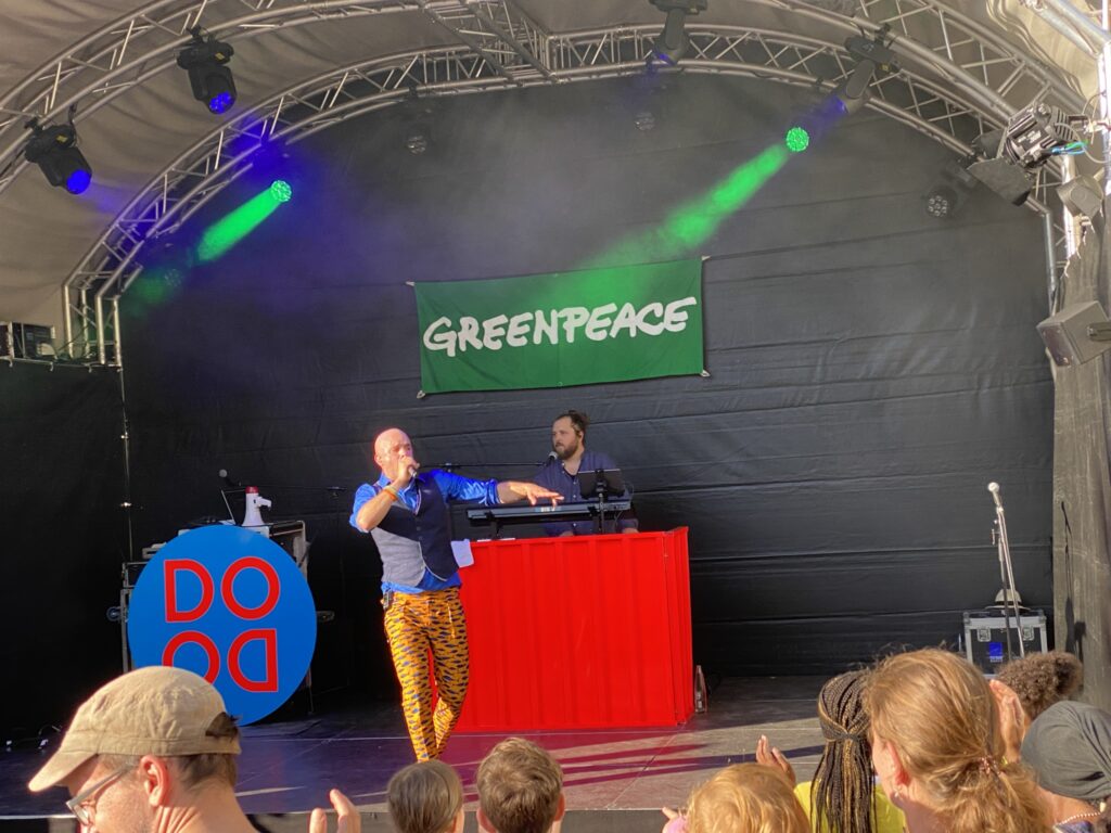 Bild von Dodo am 50 Jahre Jubiläum von Greenpeace
