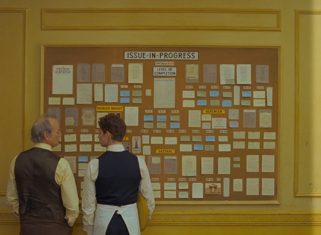 Bild aus dem Film The French Dispatch