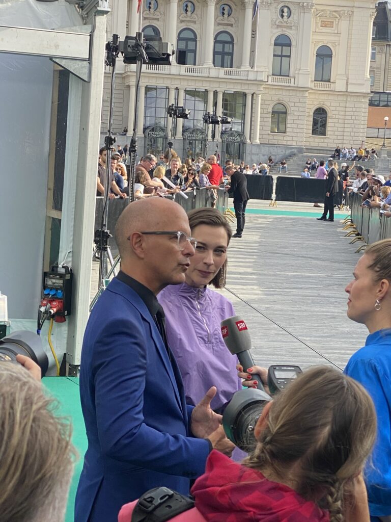 Bild von Christoph Maria Herbst und Christiane Paul