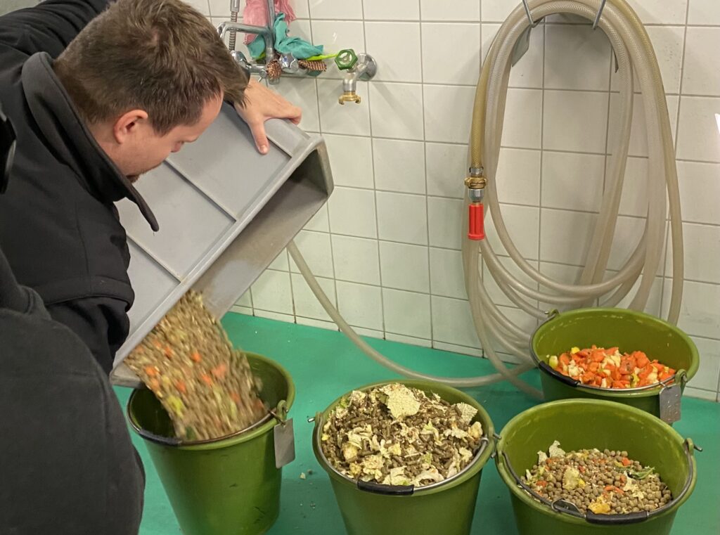 Bild der Futterküche im Zoo Zürich