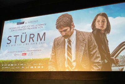 Bild von der Schweizer Premiere von Stürm: Bis wir tot sind oder frei