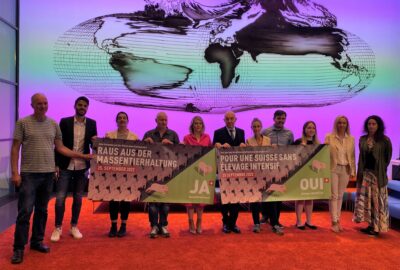 Bild des JA-Komitees der Initiative gegen Massentierhaltung