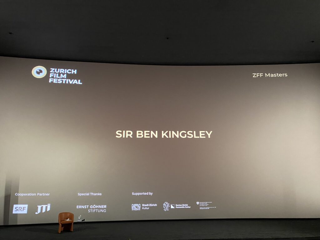 Bild von ZFF Masters mit Sir Ben Kingsley