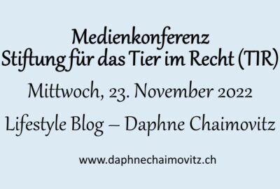 Bild Medienkonferenz Stiftung für das Tier im Recht (TIR)