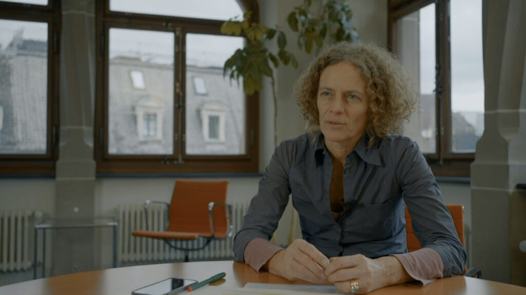 Bild von Anna Schindler aus dem Film «Identität der Stadt Zürich»