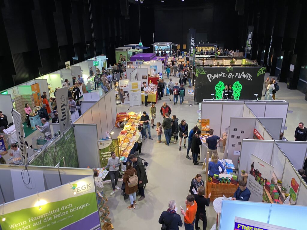 Bild von der VeggieWorld 2023 in Zürich