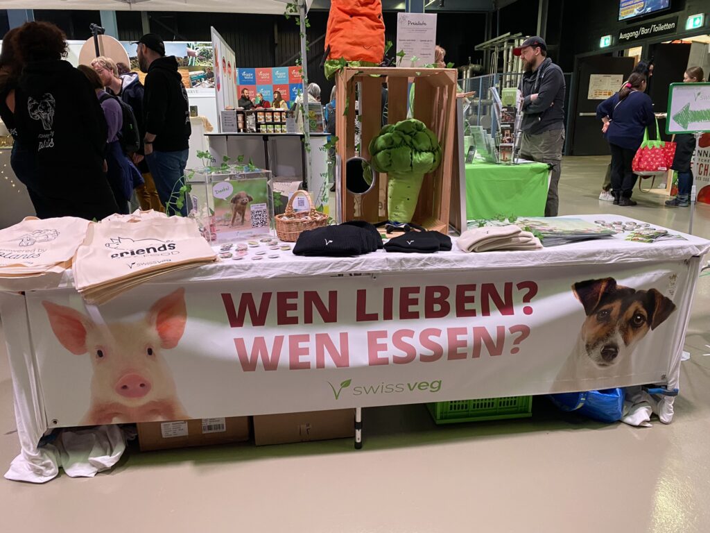 Bild von der VeggieWorld 2023 in Zürich
