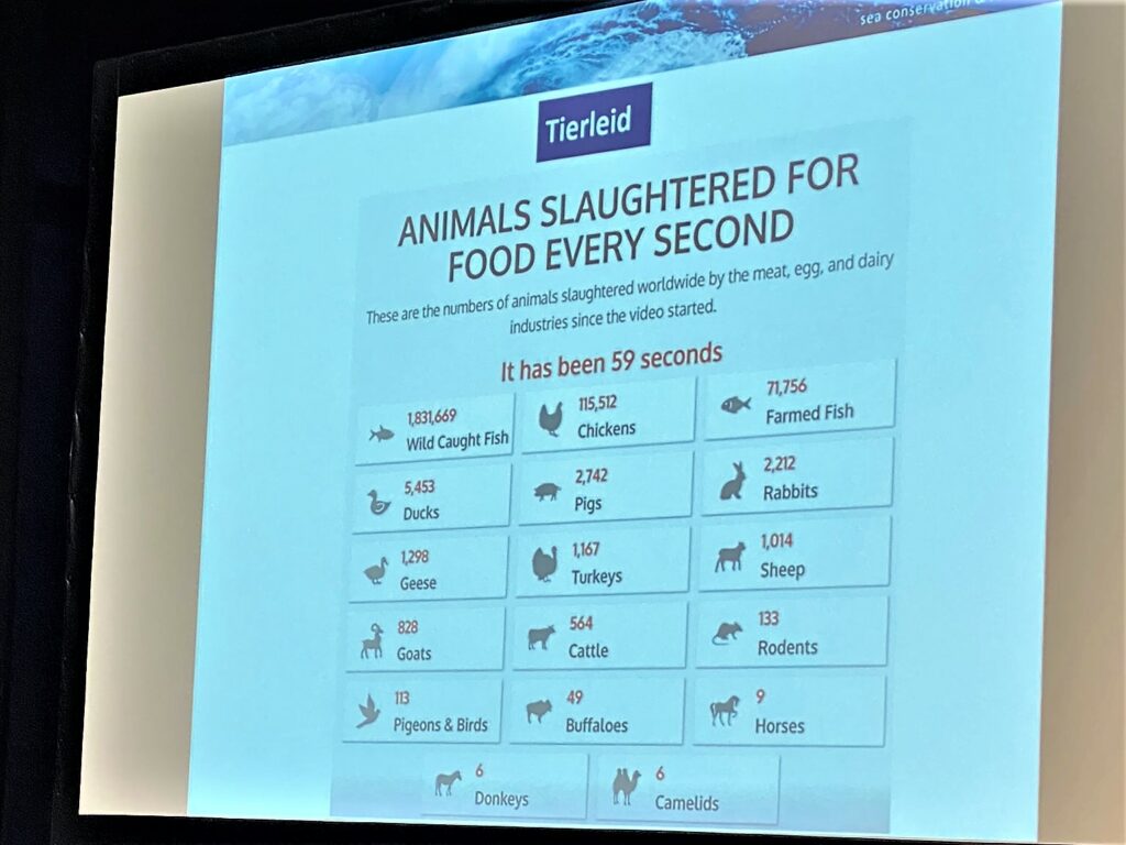 Bild von der VeggieWorld 2023 in Zürich