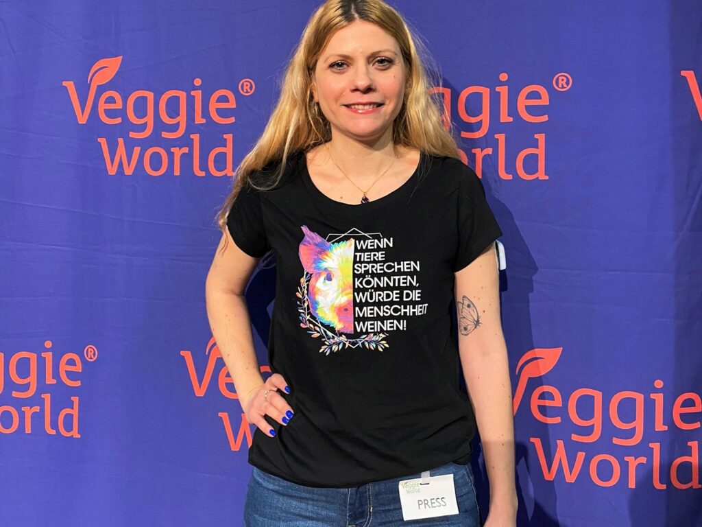 Bild von Daphne Chaimovitz an der VeggieWorld 2023 in Zürich