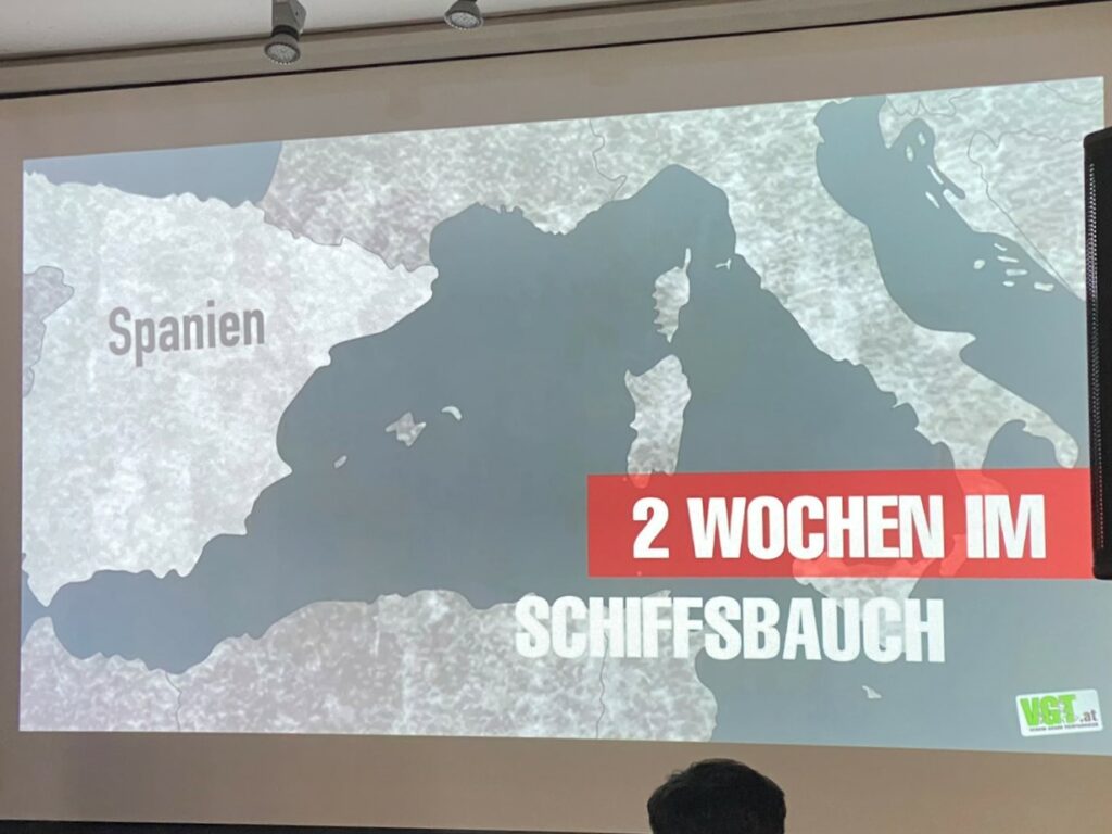 Bild von der Kälber-Rückverfolgung in Österreich Tierrechtskongress