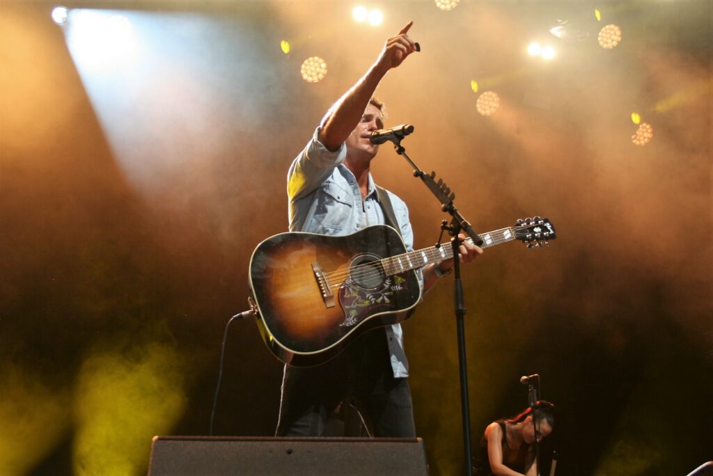 Bild von Bastian Baker am Zürich Openairs