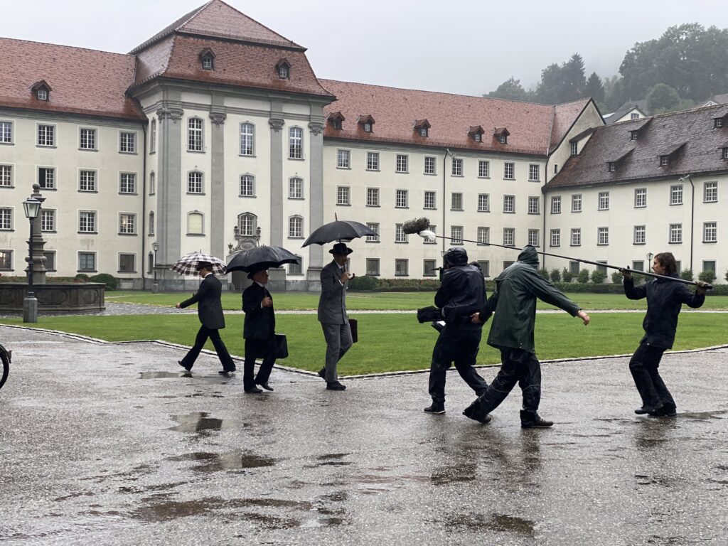 Bild vom Filmset-Besuch «Friedas Fall»