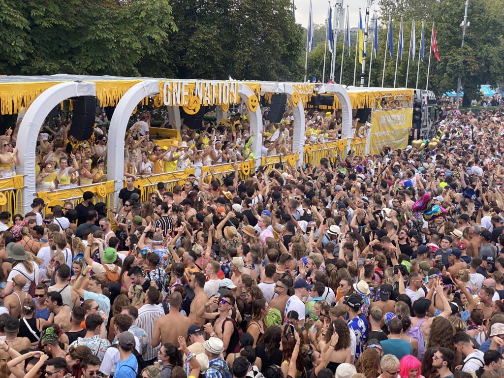 Bild von der 30. Street Parade 2023
