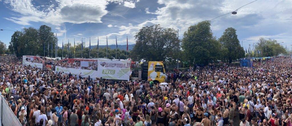 Bild von der 30. Street Parade 2023