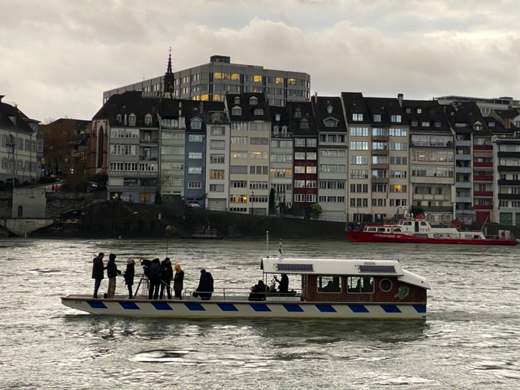 Bild vom Filmset-Besuch «Die Beschatter»